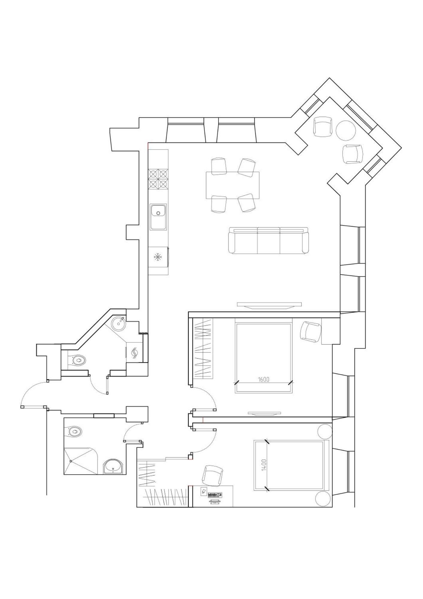 Scandi Group Apartaments Odesa Room photo